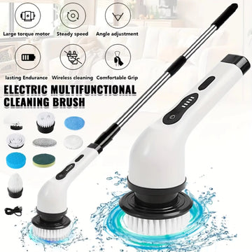Cordless Electric Cleaning Brush 9-in-1
