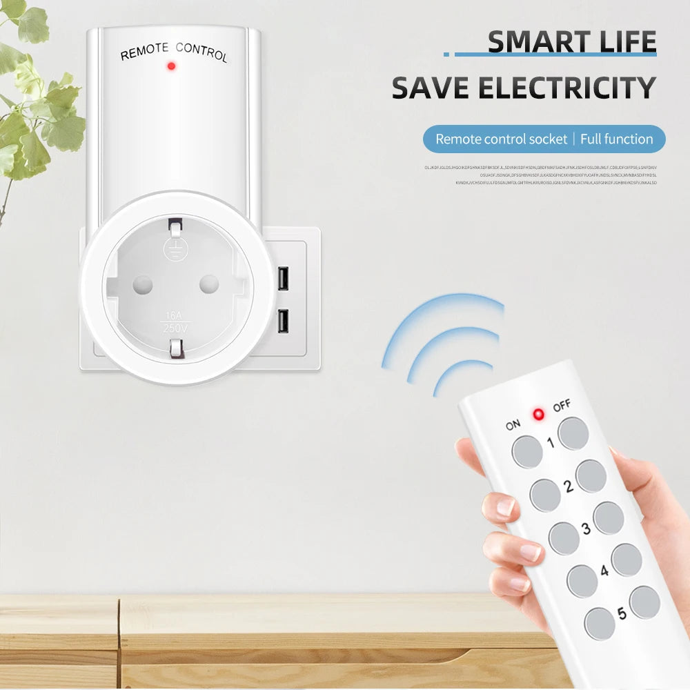 Wireless Remote Control Sockets